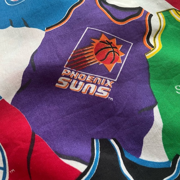 Vintage 90s NBA Valance Curtain Jerseys - Picture 12 of 16
